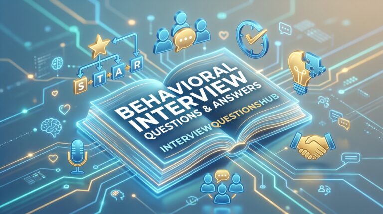 Behavioral Interview Questions & Answers
