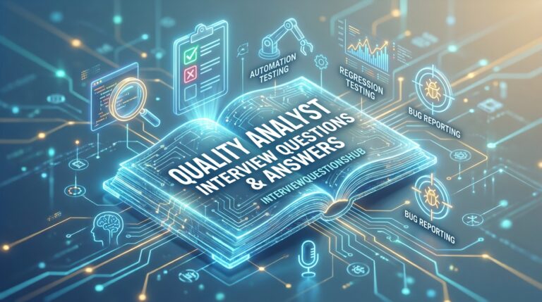Quality Analyst Interview Questions & Answers